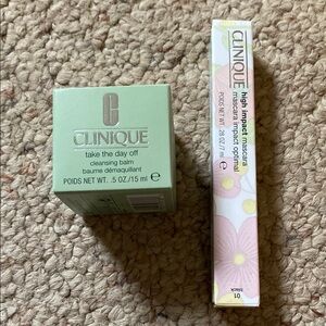 Clinique High Impact Mascara and Cleansing Balm Set